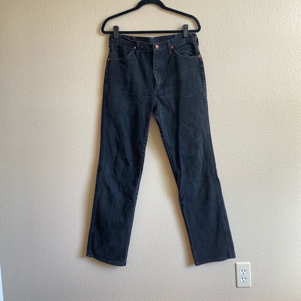 💗 MEN’S WRANGLER BLACK JEANS 💗